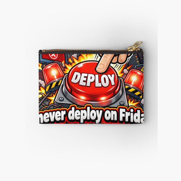 Item preview, I Never Deploy on Friday Except Today designed and sold by JAZZY-DESIGN.