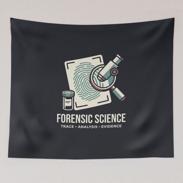 Item preview, Forensic Science Technician Laboratory Evidence Graphic designed and sold by Amr Darwish Graphic designer.