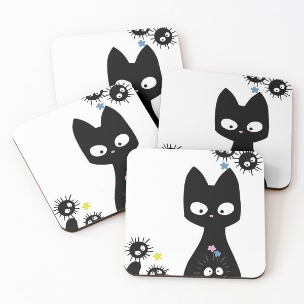Item preview, Black Cat Soot Sprites, Soot studio ghibli,  designed and sold by mjelfvxukm.
