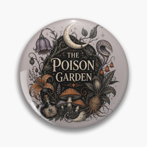 Item preview, The Poison Garden Dark Botanical Halloween T-Shirt designed and sold by KomalArtStudio.