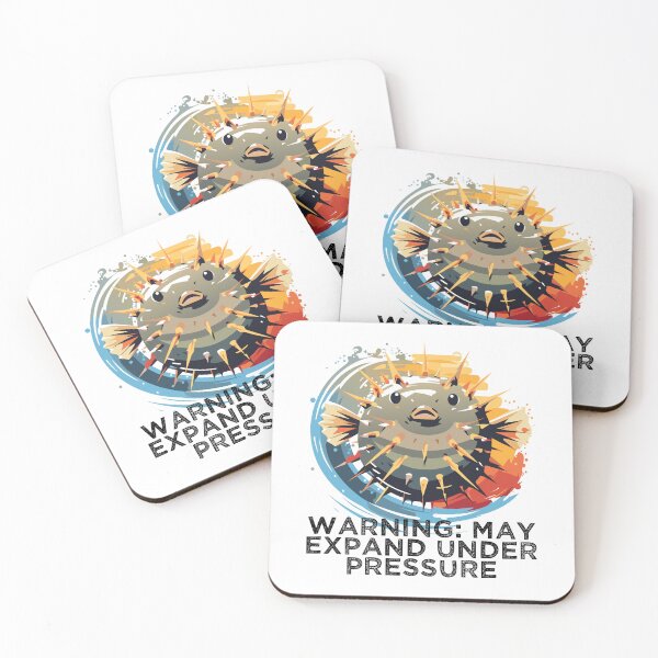 Item preview, Warning: May Expand Under Pressure (with Black Lettering) designed and sold by VelvetRoom.