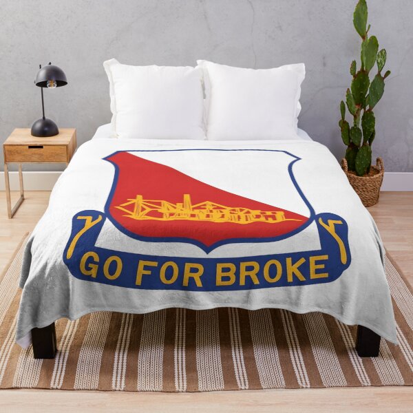 Item preview, 442nd Infantry Regiment "Go for Broke" World War II Insignia designed and sold by CharlieDesings.