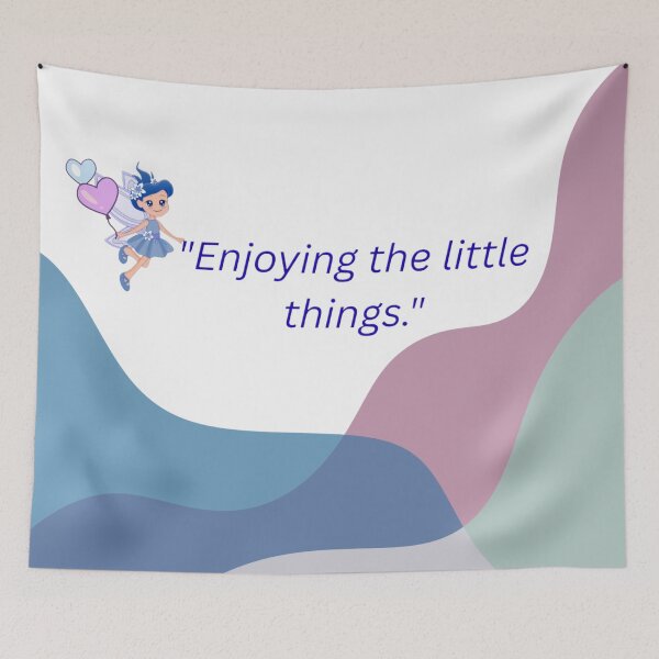 Item preview, Enjoy the Little Things – Cute Fairy Pastel & Puzzle Collection designed and sold by PicturePick.