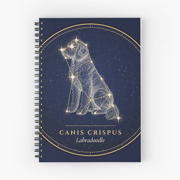 Item preview, Labradoodle Constellation – Celestial Dog Art designed and sold by Celestial Atlas of Dogs.