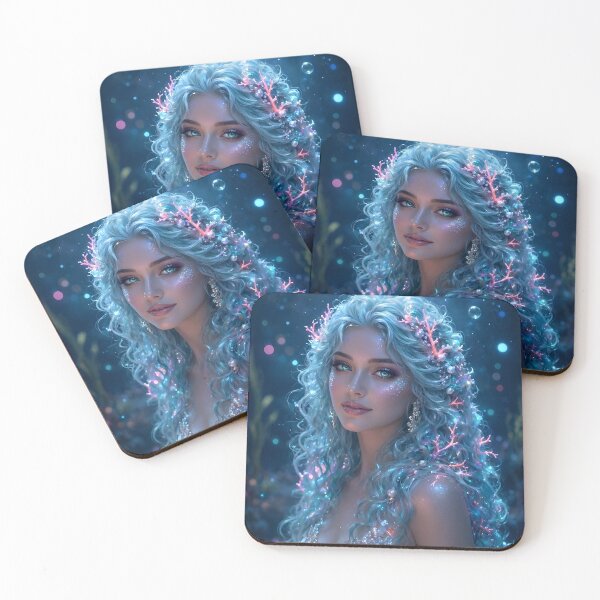 Item preview, Ethereal Mermaid Princess Magical Underwater Fantasy designed and sold by MysticSpellsArt.