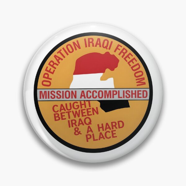 Artikelvorschau, Moralabzeichen „Mission Accomplished“ der Operation Iraqi Freedom entworfen und verkauft von CharlieDesings.