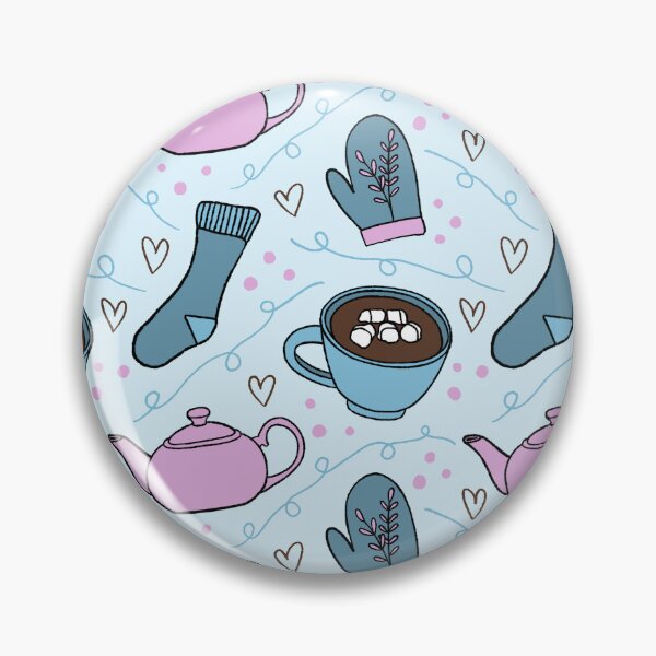 Item preview, Cozy icons hand-drawn pattern designed and sold by kalandradesigns.