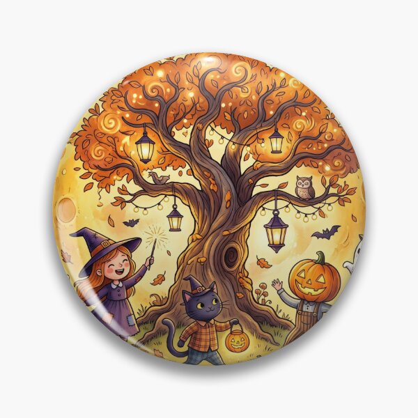 Item preview, Spooky And Magical Forever Nights Haunted Tree designed and sold by Adom-Fashon.