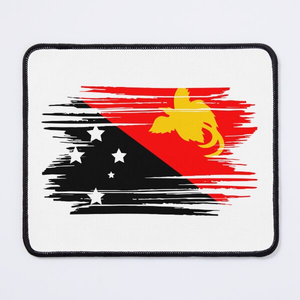 Item preview, Distressed Papua New Guinea Flag PG designed and sold by shitpostee.