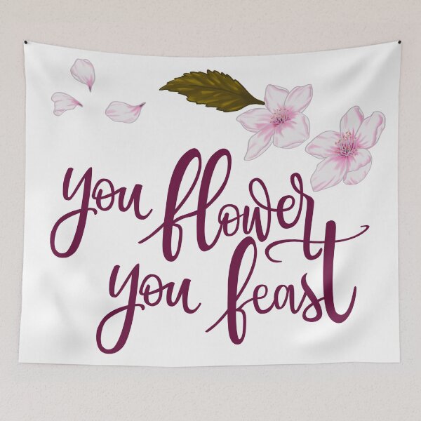 Item preview, You Flower You Feast designed and sold by yleyeaah.