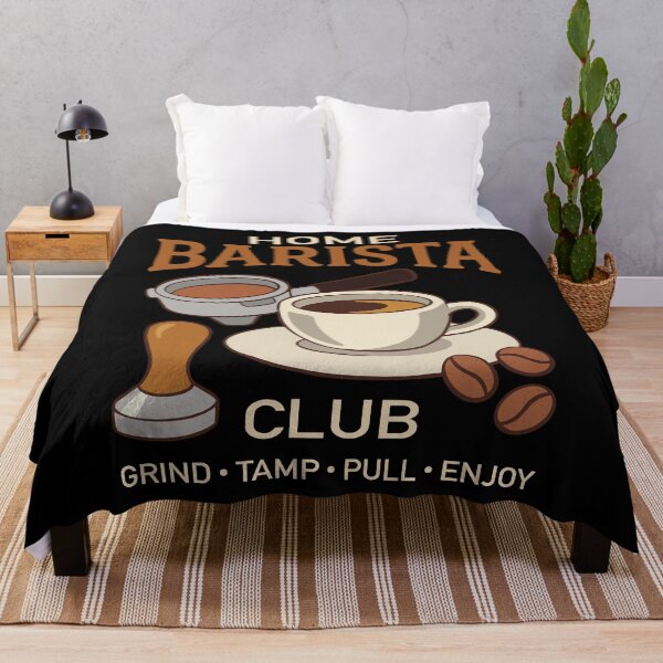 Item preview, Home Barista Club for the Daily Espresso Ritual designed and sold by FreshVibe Prints.