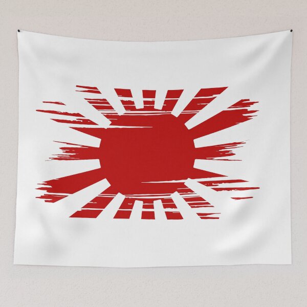 Item preview, Distressed Rising Sun Flag RS designed and sold by shitpostee.