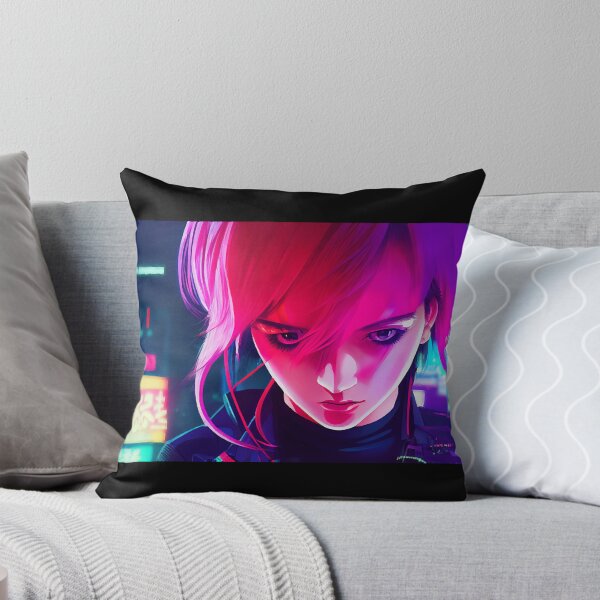 Item preview, Cyberpunk anime girl designed and sold by JermaPark.
