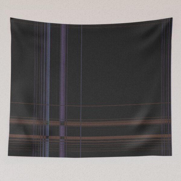 Item preview, Retro Futuristic Grid Linear Abstract Geometry for Sci Fi Lovers designed and sold by Pattique.