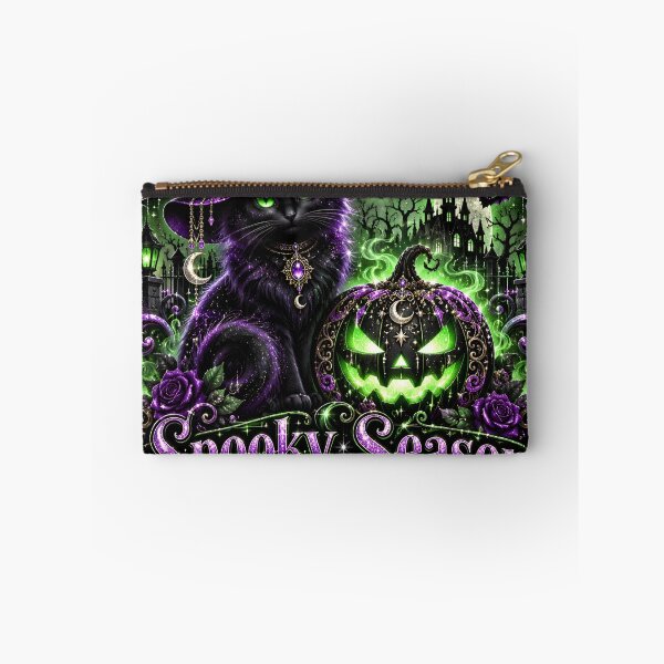 Item preview, Witchy Black Cat Spooky Season Halloween designed and sold by BloomOfDesign.