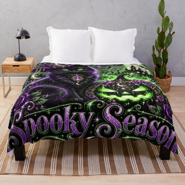 Item preview, Witchy Black Cat Spooky Season Halloween designed and sold by BloomOfDesign.