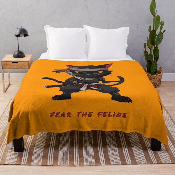 Item preview, Fear The Feline Ninja Warrior - Paws soft. Claws sharp. designed and sold by Asterisk-a.
