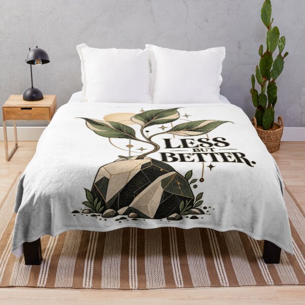 Item preview, Less but Better – Minimalist Botanical Art designed and sold by NarpLTD.