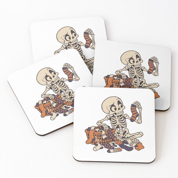 Item preview, Skeleton Sorting Socks Without Finding a Pair designed and sold by Greemo03.