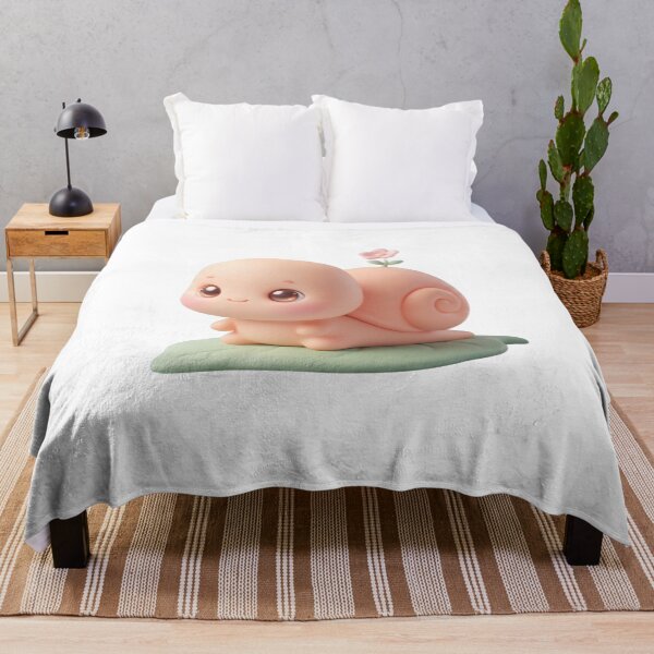 Item preview, Cute 3D Snail – Adorable Kawaii Snail Character designed and sold by PrintCreations9.