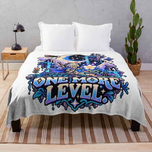 Item preview, One More Level – Pixel Art Fantasy Knight designed and sold by NarpLTD.