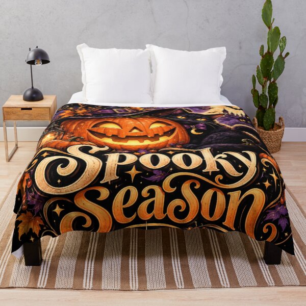 Item preview, Spooky Season Black Cat and Pumpkin Halloween designed and sold by BloomOfDesign.