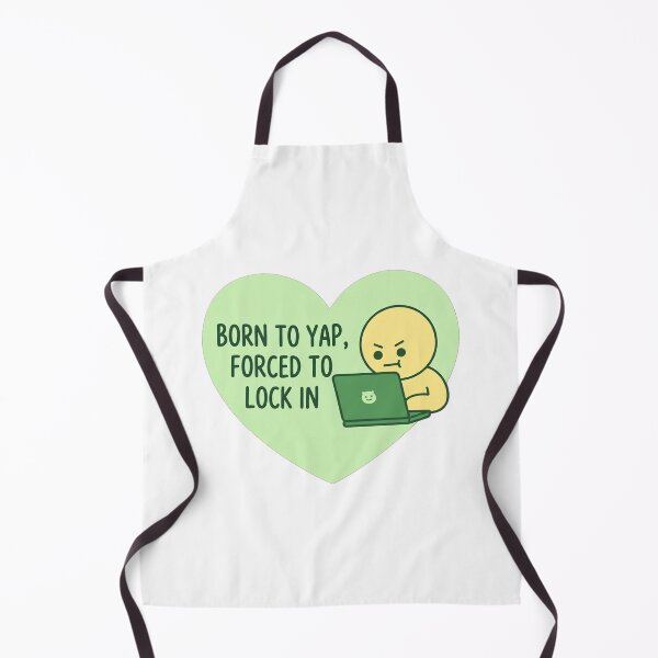 Item preview, Born To Yap Lock In designed and sold by DariaDoodleArt.