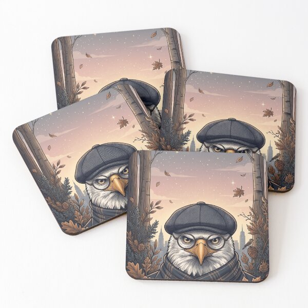 Item preview, ​Autumn Woodland Gentleman Eagle.  designed and sold by Zagalo Art.