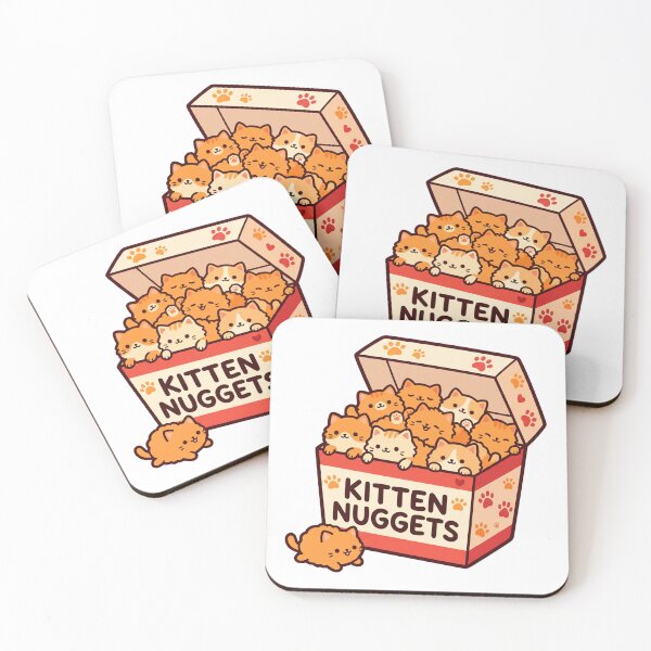 Item preview, Kitten Nuggets Meme Takeout Box designed and sold by DariaDoodleArt.