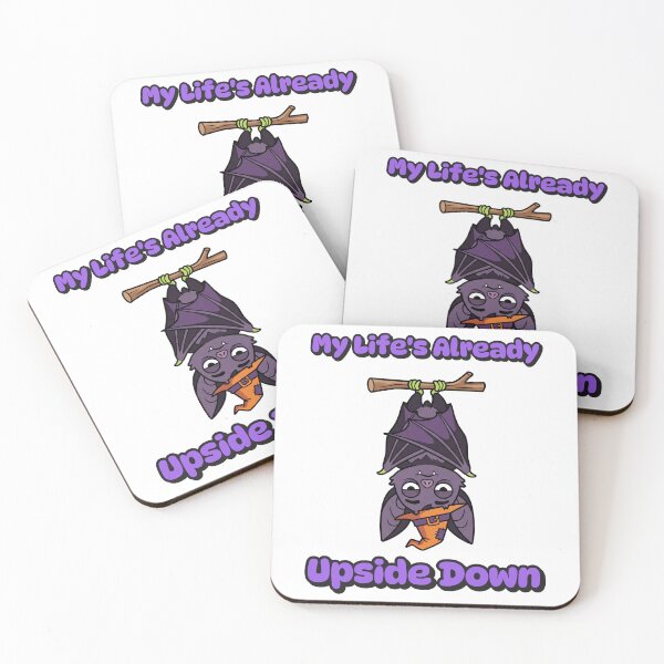 Item preview, Funny Bat Halloween Upside Down Spooky designed and sold by CritterSquad.