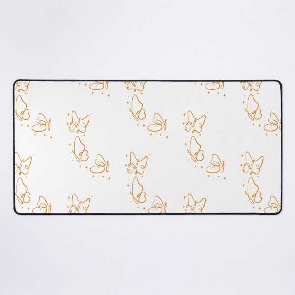 Item preview, Orange Line Art Butterflies  designed and sold by Super Neon Pixels .