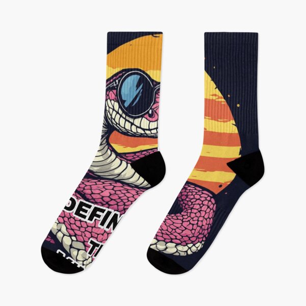 Item preview, Definitely The Viper? Retro Pink Snake 70s Sunset designed and sold by AWADHESH  CHAURASIA.