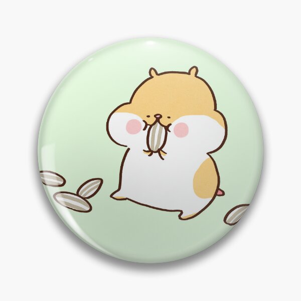 Item preview, Hamster Stuffing Cheeks With Sunflower Seeds designed and sold by Chunu Doodles.
