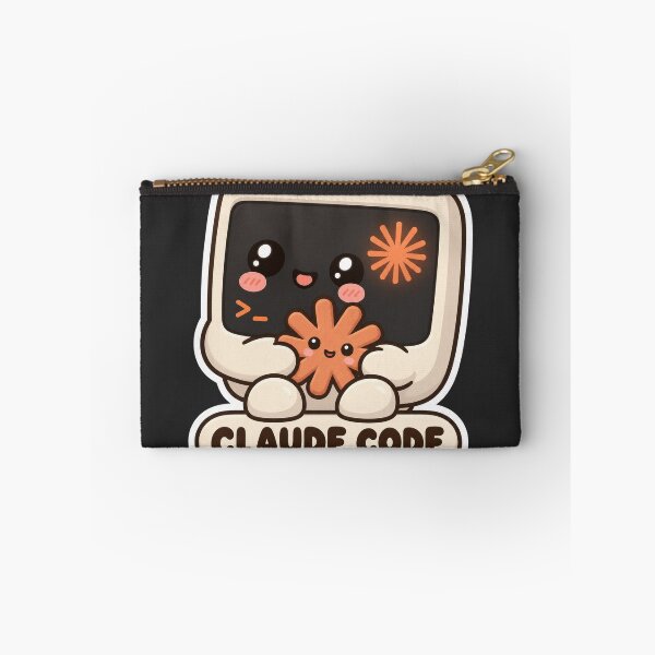 Item preview, Kawaii Claude Code Terminal - Cute AI Coding Agent CLI Sticker designed and sold by Stick Erify.