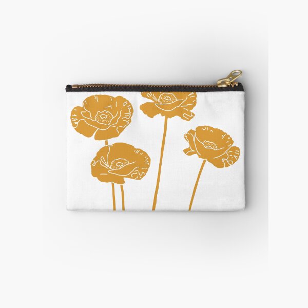Item preview, Fire Bush Poppy Minimalist Botanical Illustration designed and sold by  CharlottePorterArt.