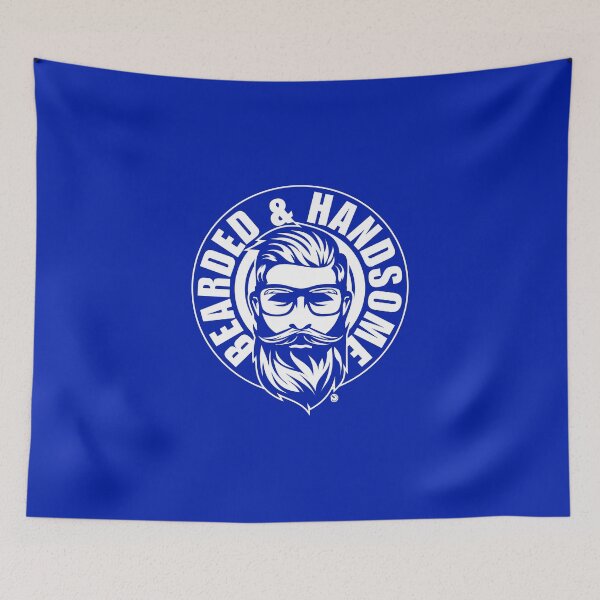 Item preview, Bearded & amp; Handsome white designed and sold by netrok.