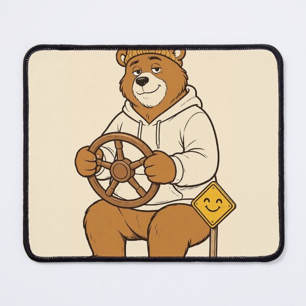 Item preview, Bear With Me I'm A Truck Driver Funny Trucker Bear Shirt — CDL Trucker Gift designed and sold by EverydayBadge.