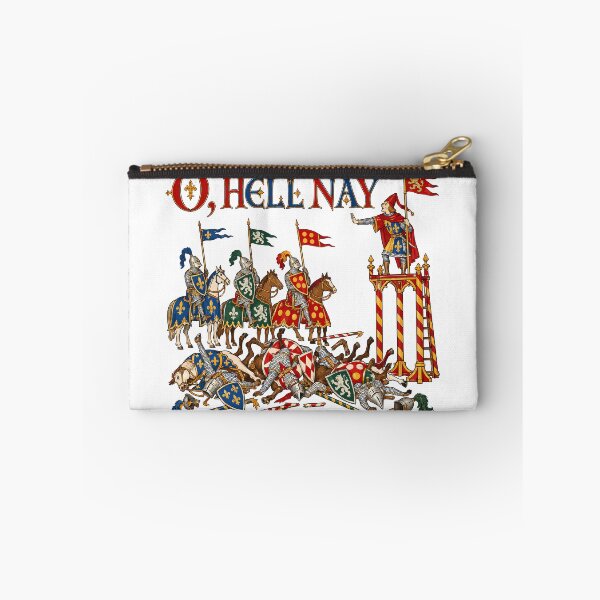 Item preview, Oh Hell Nay Bayeux Tapestry Meme Gothic Funny Medieval battle designed and sold by andre-hollow.
