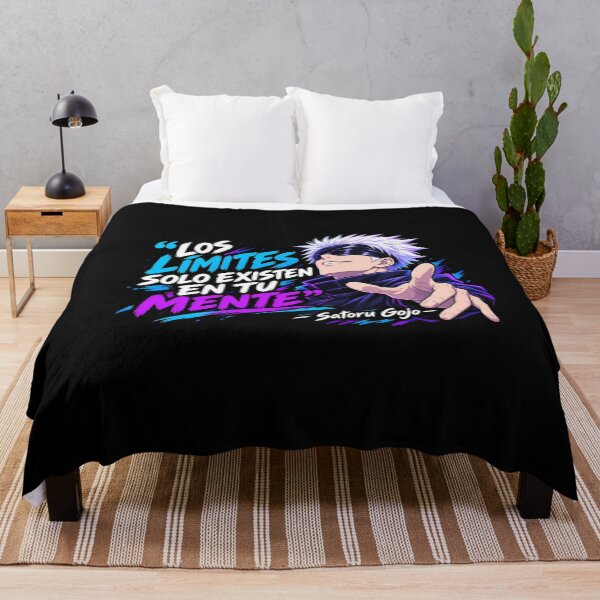 Item preview, Satoru Gojo Life Is Short Make It Happy – Anime Motivational Quote designed and sold by FXFandomFactory.
