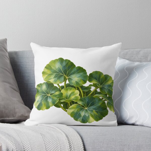 Item preview, Hydrocotyle Japan Botanical Oil Painting designed and sold by Ocelot-T.