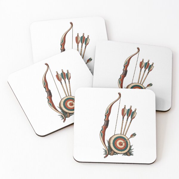 Item preview, Traditional Archery — Recurve Bow and Target designed and sold by UrbanCanvvas.