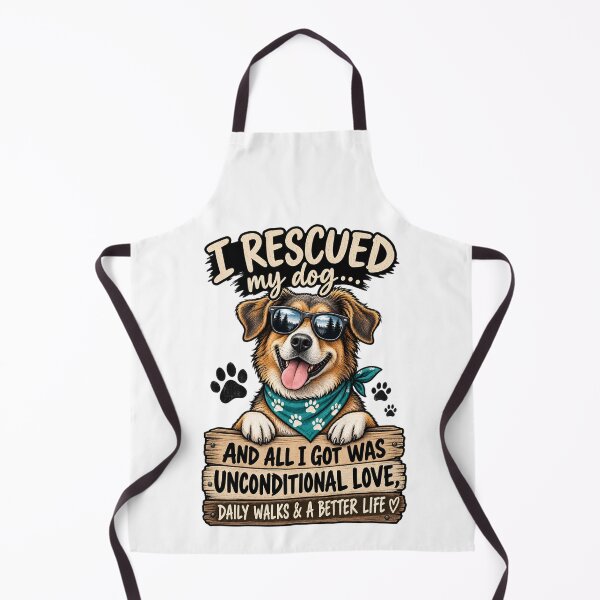 Item preview, I Rescued My Dog - Unconditional Love designed and sold by SidTastic .