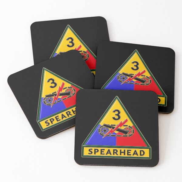 Item preview, Army - 3rd Armored Division - Spearhead - 3D - Enhanced designed and sold by Military Insignia Products.