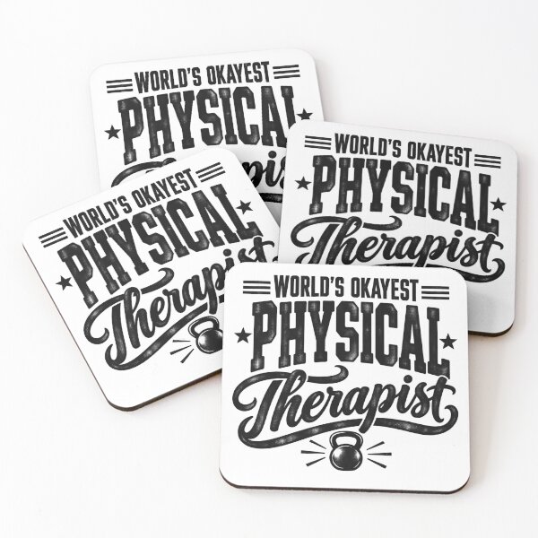 Item preview, World's Okayest Physical Therapist – Funny Physical Therapy Humor, PT Appreciation and Rehab Specialist Design designed and sold by Trendably.