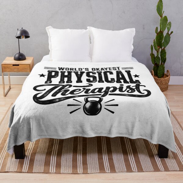 Item preview, World's Okayest Physical Therapist – Funny Physical Therapy Humor, PT Appreciation and Rehab Specialist Design designed and sold by Trendably.
