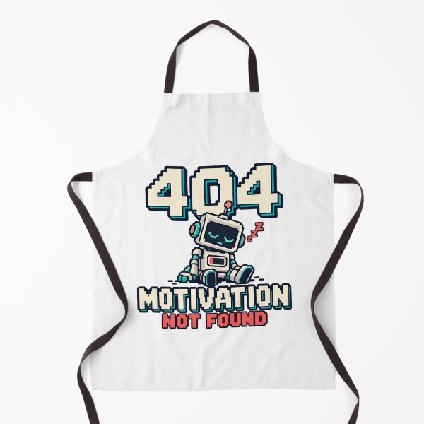 Item preview, 404 Motivation Not Found — Coding Humor designed and sold by QOT Studios.