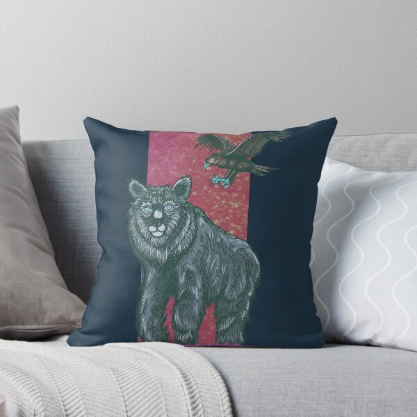 Item preview, Bear & Eagle | Wilderness Illustration | Spirit of the Wild designed and sold by Half Mess.