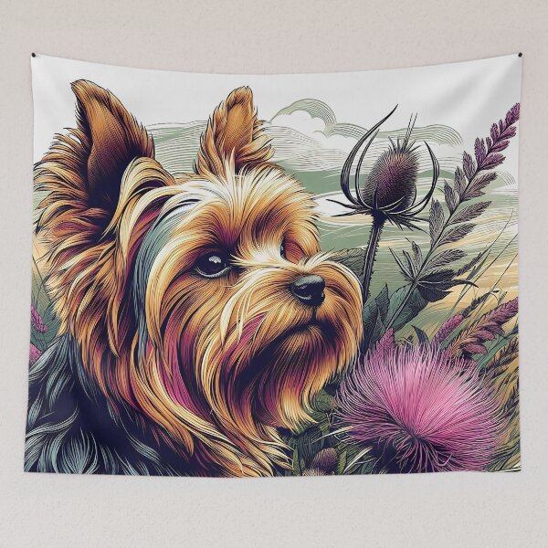 Item preview, Yorkshire Terrier | Little Dog, Wild Heart designed and sold by ksgraphics222.