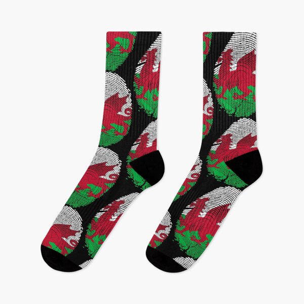 Item preview, Wales Flag Fingerprint designed and sold by Azeecreate009.