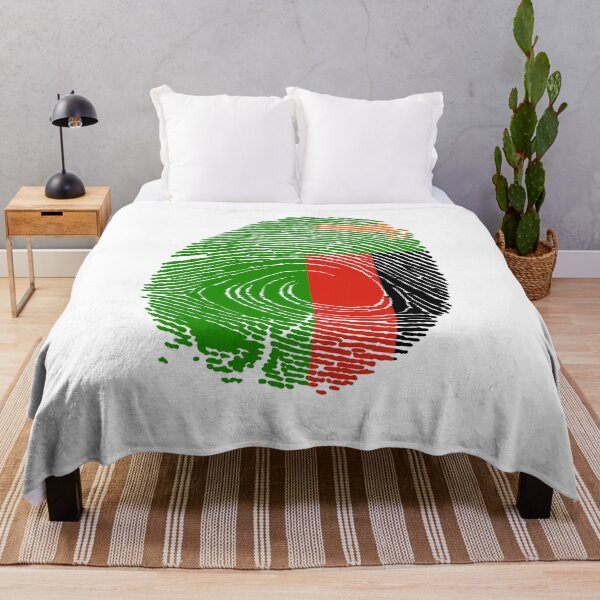 Item preview, Zambia Flag Fingerprint designed and sold by Azeecreate009.